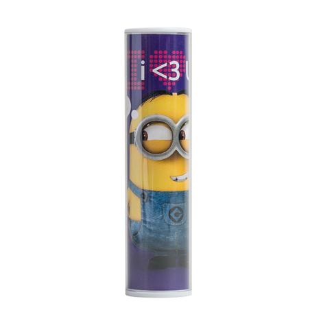 Purple Minions Portable Battery Charger Power Bank  